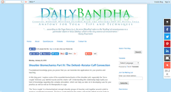 Desktop Screenshot of dailybandha.com