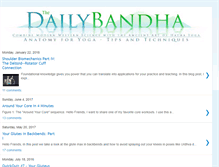Tablet Screenshot of dailybandha.com
